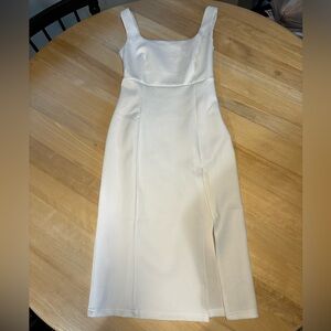 New without tags - Showpo white fitted dress size 6